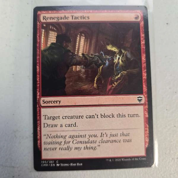 Renegade Tactics - Commander Legends #195/361