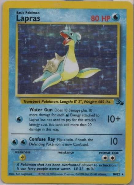 Lapras - Fossil #10/62