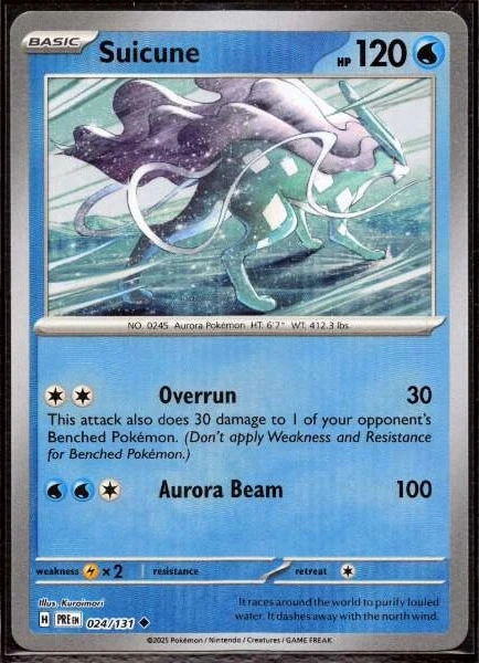 Suicune - Prismatic Evolutions #024/131