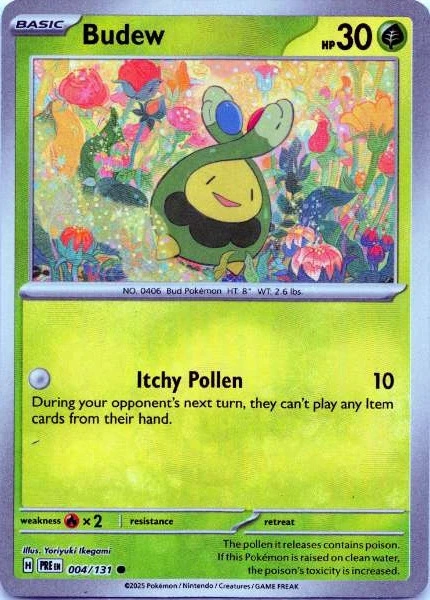 Budew - Prismatic Evolutions #004/131