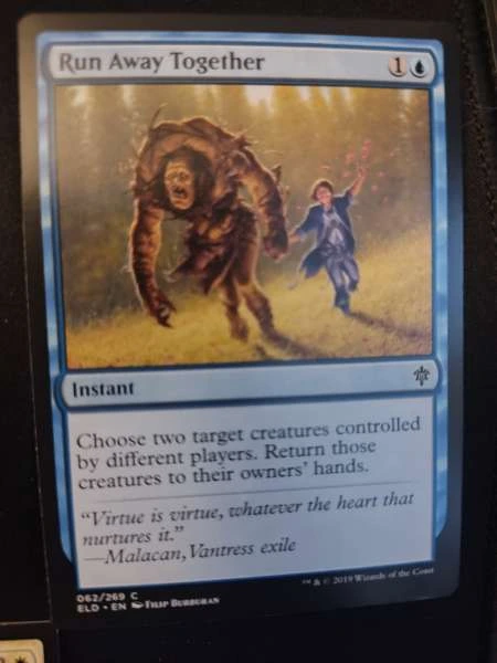 Run Away Together - Throne of Eldraine #062/269