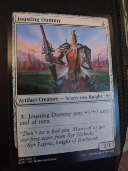 Jousting Dummy - Throne of Eldraine #224/269