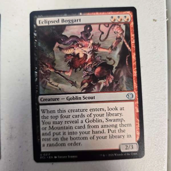 Eclipsed Boggart - Lorwyn #0217