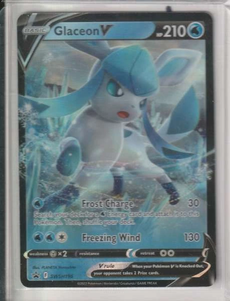 Glaceon V - Sword & Shield Black Star Promos #SWSH195