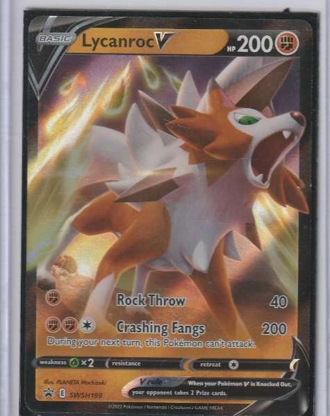 Lycanroc V - Sword & Shield Promo #SWSH199