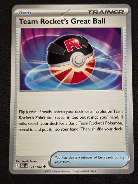 Team Rocket's Great Ball - Destined Rivals #175/182