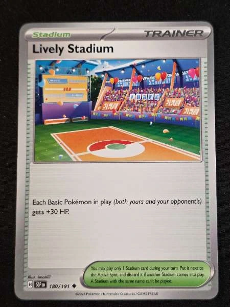 Lively Stadium - Surging Sparks #180/191