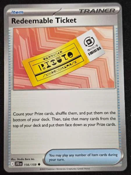Redeemable Ticket - Journey Together #156/159