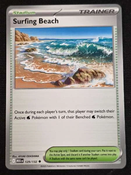 Surfing Beach - Mega Evolution #129/132