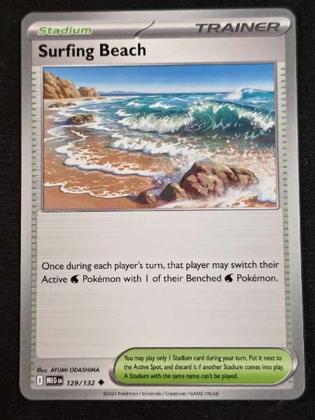 Surfing Beach - Mega Evolution #129/132