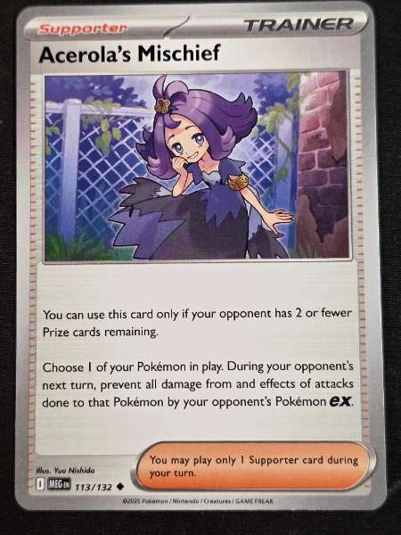 Acerola's Mischief - Mega Evolution #113/132