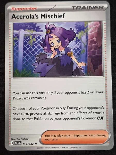 Acerola's Mischief - Mega Evolution #113/132