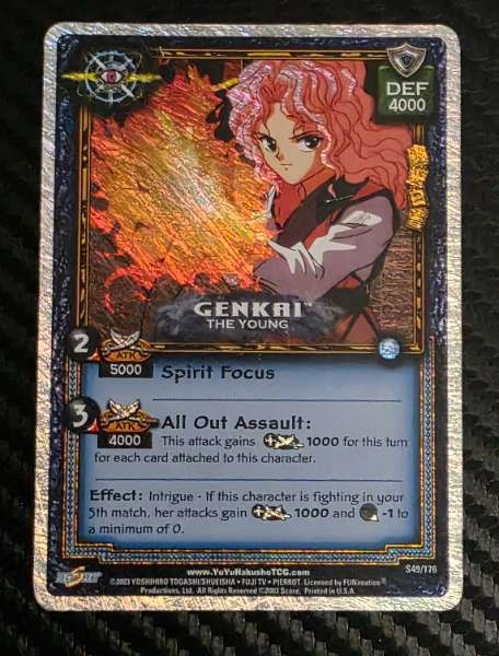 Genkai, The Young - Ghost Files #S49/176