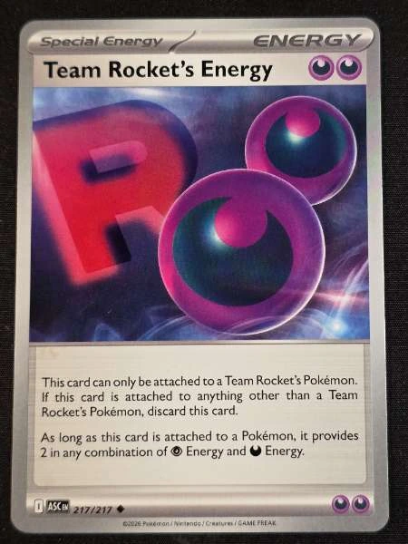 Team Rocket's Energy - Ascended Heroes #217/217