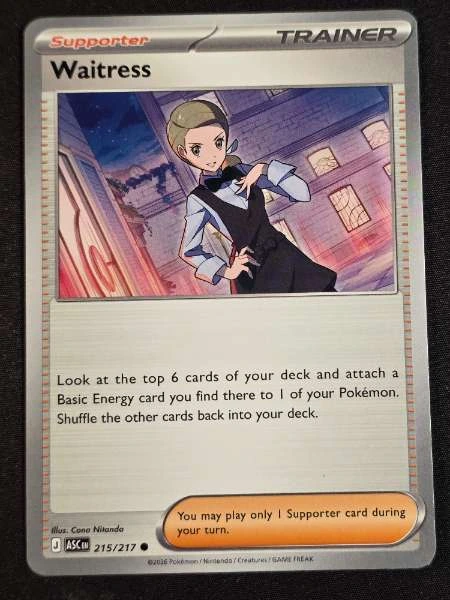 Waitress - Ascended Heroes #215/217