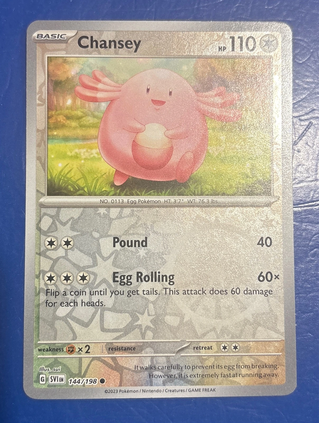 Chansey - Scarlet & Violet Base Set #144/198