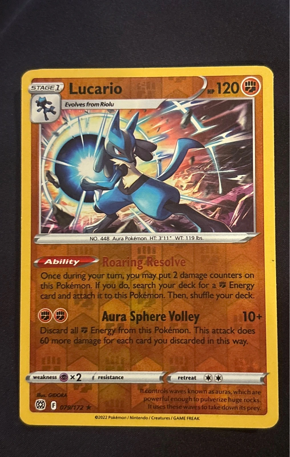 Lucario - Brilliant Stars #079/172