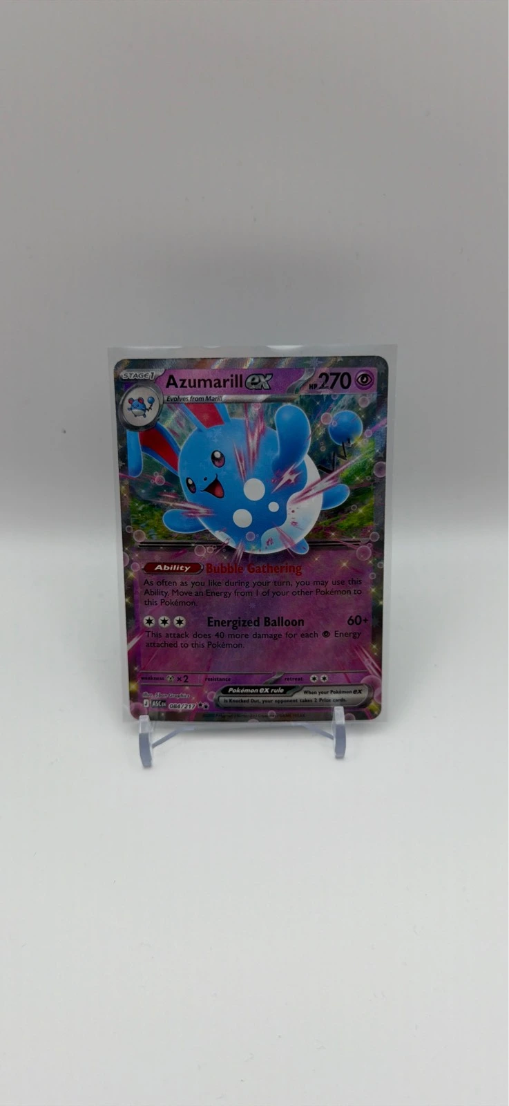Azumarill ex #084/217