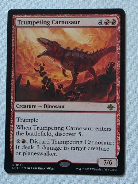 Trumpeting Carnosaur - The Lost Caverns of Ixalan #0171