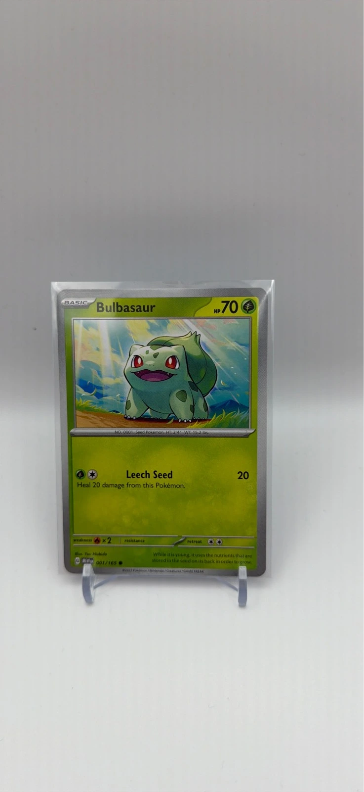 Bulbasaur - MEW #001/165