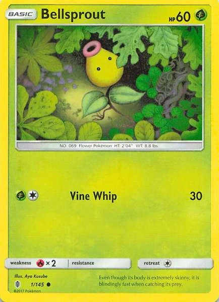 Bellsprout - Guardians Rising #1/145