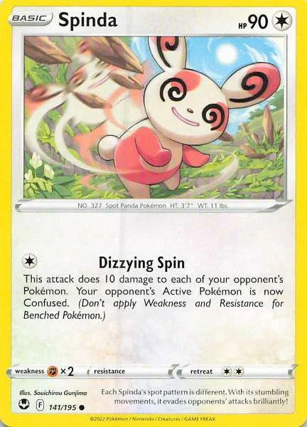 Spinda - Silver Tempest #141/195