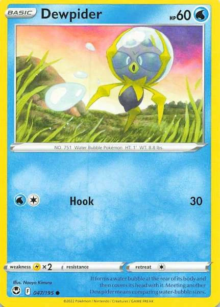 Dewpider - Silver Tempest #047/195