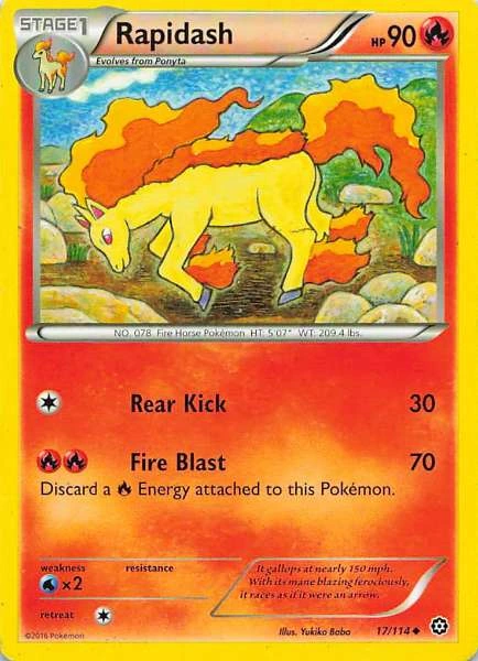 Rapidash - Steam Siege #17/114