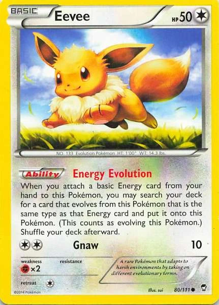 Eevee - Furious Fists #80/111