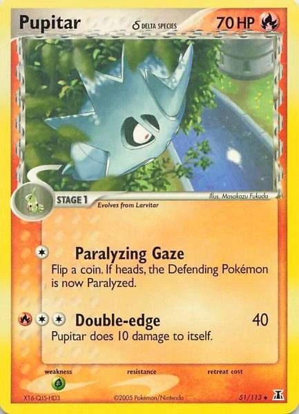 Pupitar - EX Delta Species #51/113