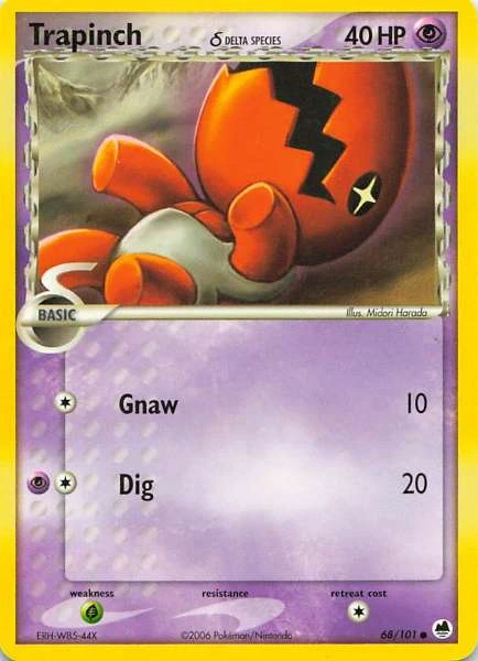 Trapinch - EX Dragon Frontiers #68/101