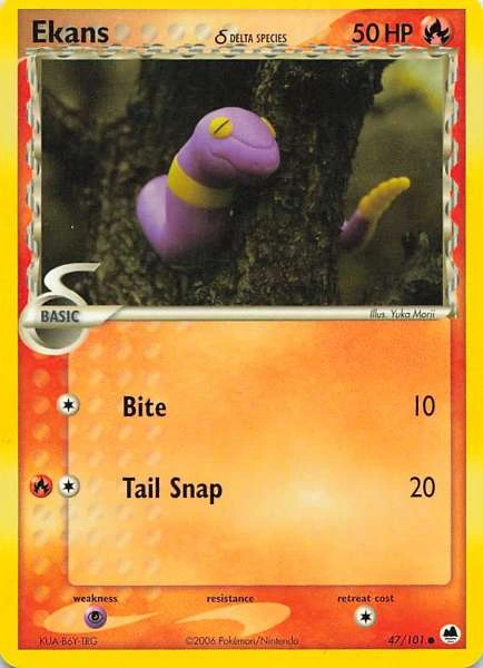 Ekans - Dragon Frontiers #47/101