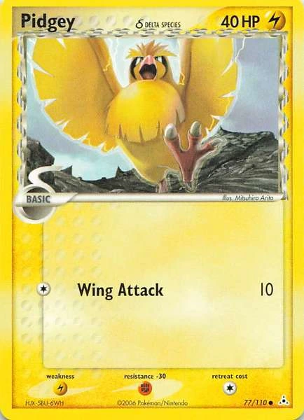 Pidgey - EX Holon Phantoms #77/110