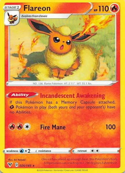Flareon - Vivid Voltage #026/185