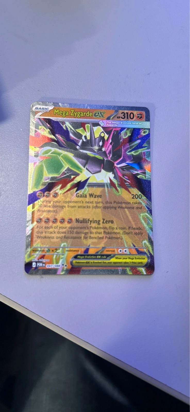 Mega Zygarde EX - Fates Collide #047/088