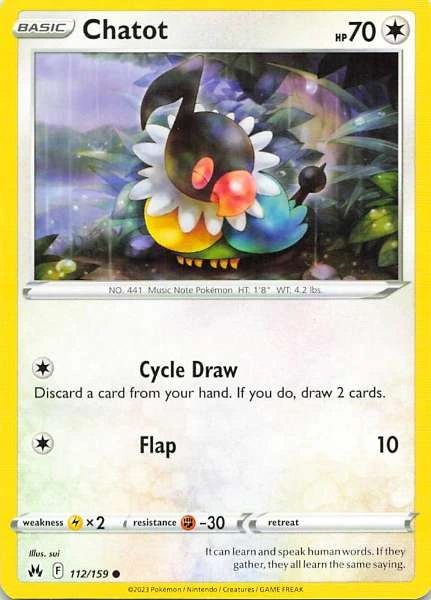Chatot - Crown Zenith #112/159