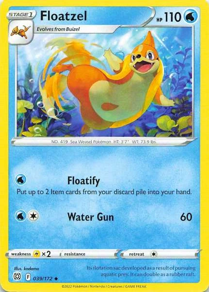 Floatzel - Brilliant Stars #039/172