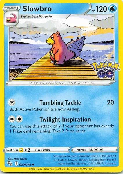 Slowbro - Pokémon GO #020/078