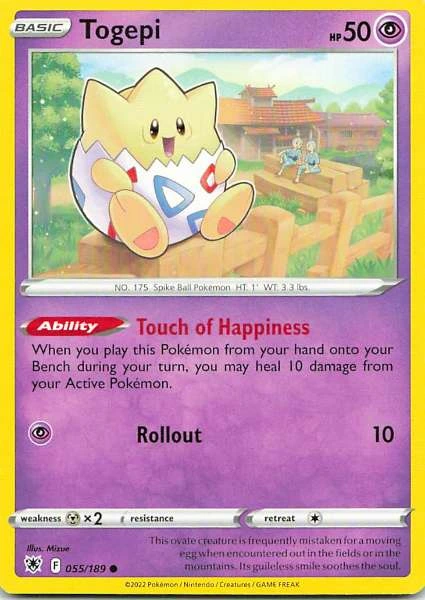 Togepi - Astral Radiance #055/189