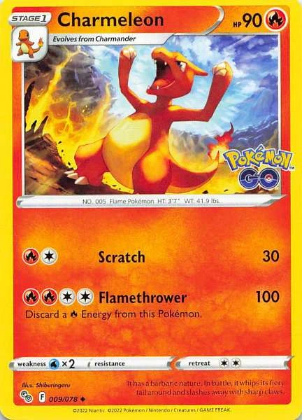 Charmeleon - Pokémon GO #009/078