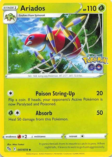 Ariados - Pokemon GO #007/078