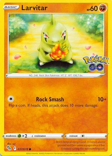Larvitar - Pokémon GO #037/078