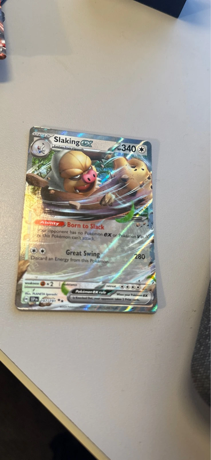 Slaking ex - Surging Sparks #147/191