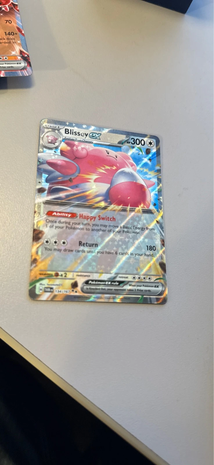 Blissey ex - Twilight Masquerade #134/167