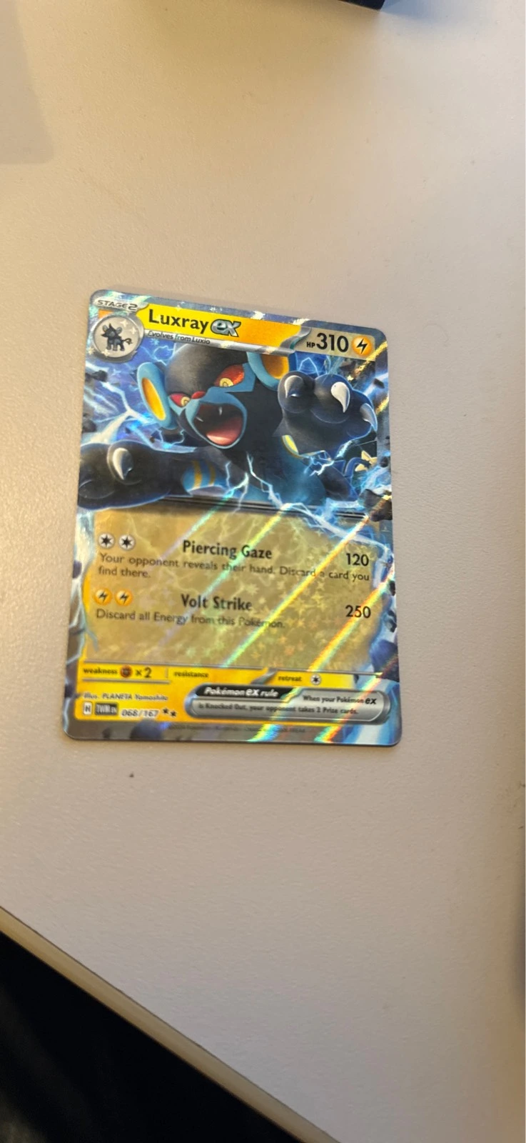 Luxray ex - Twilight Masquerade #068/167
