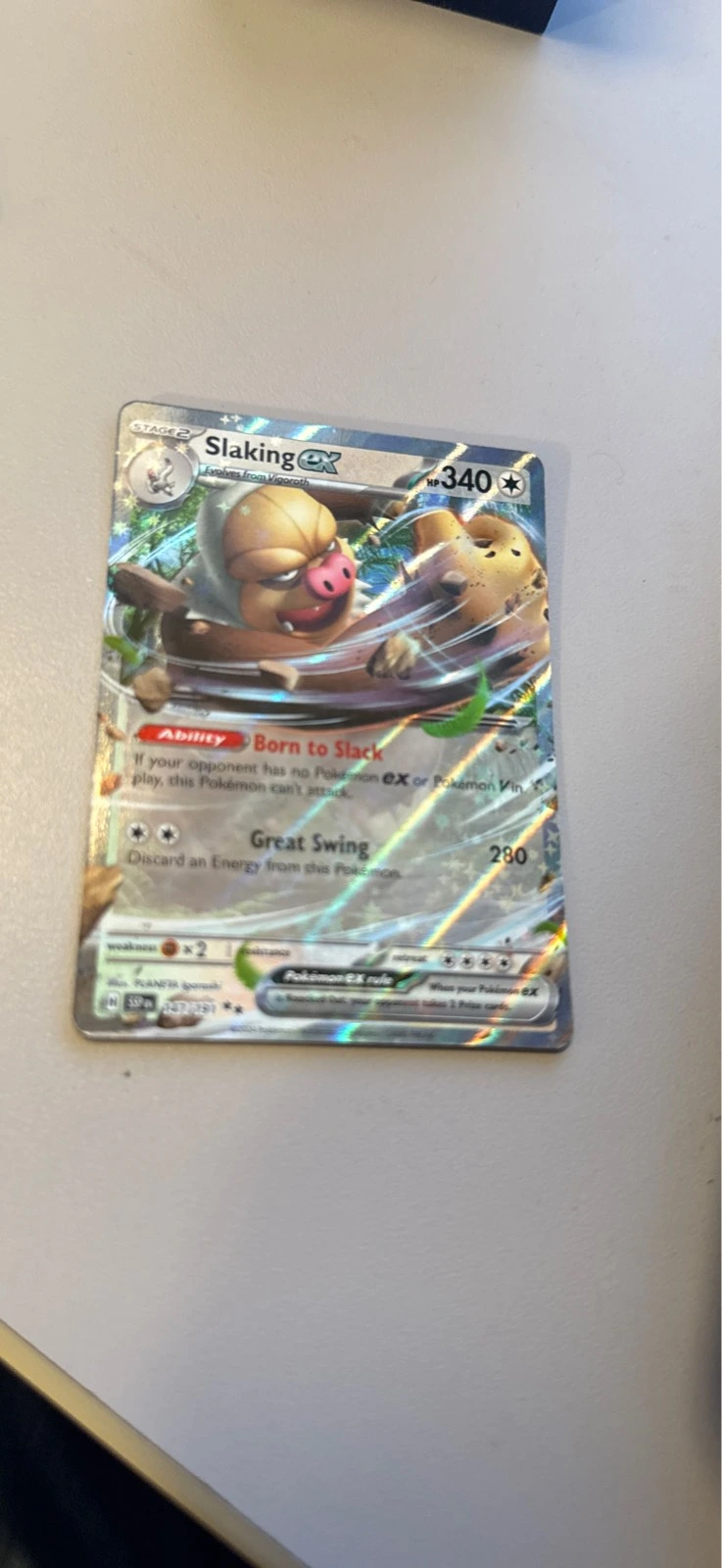 Slaking ex - Surging Sparks #147/191