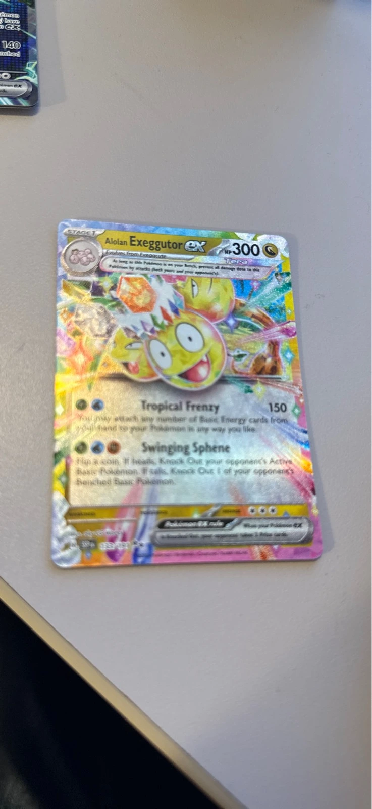 Alolan Exeggutor ex - Surging Sparks #133/191