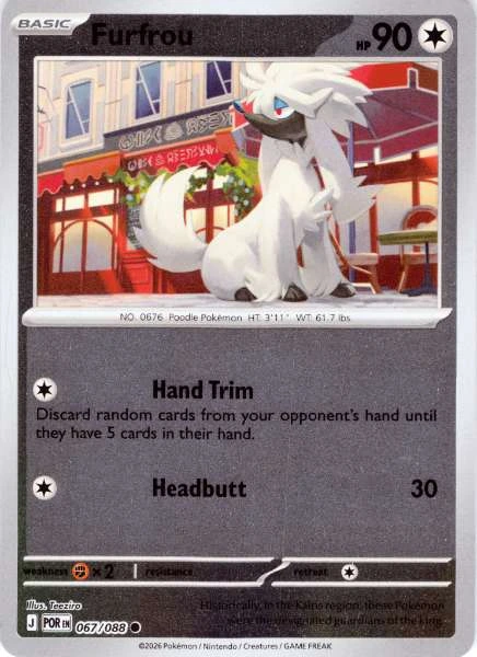 Furfrou - Perfect Order #067/088