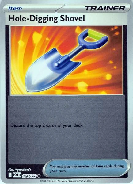 Hole-Digging Shovel - Perfect Order #074/088