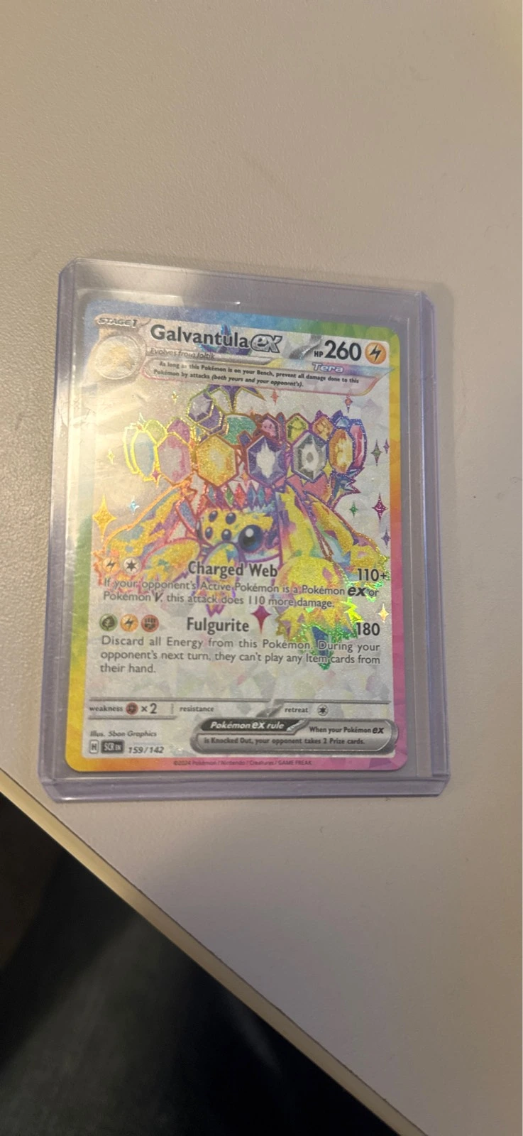 Galvantula ex - Stellar Crown #159/142